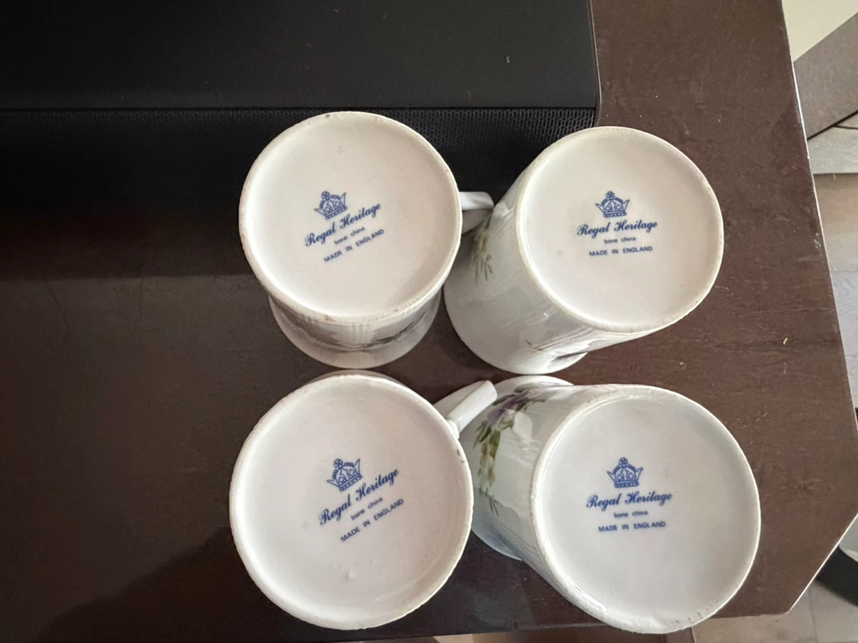 Set of 4 Royal Heritage Bone China Mugs - photo 2