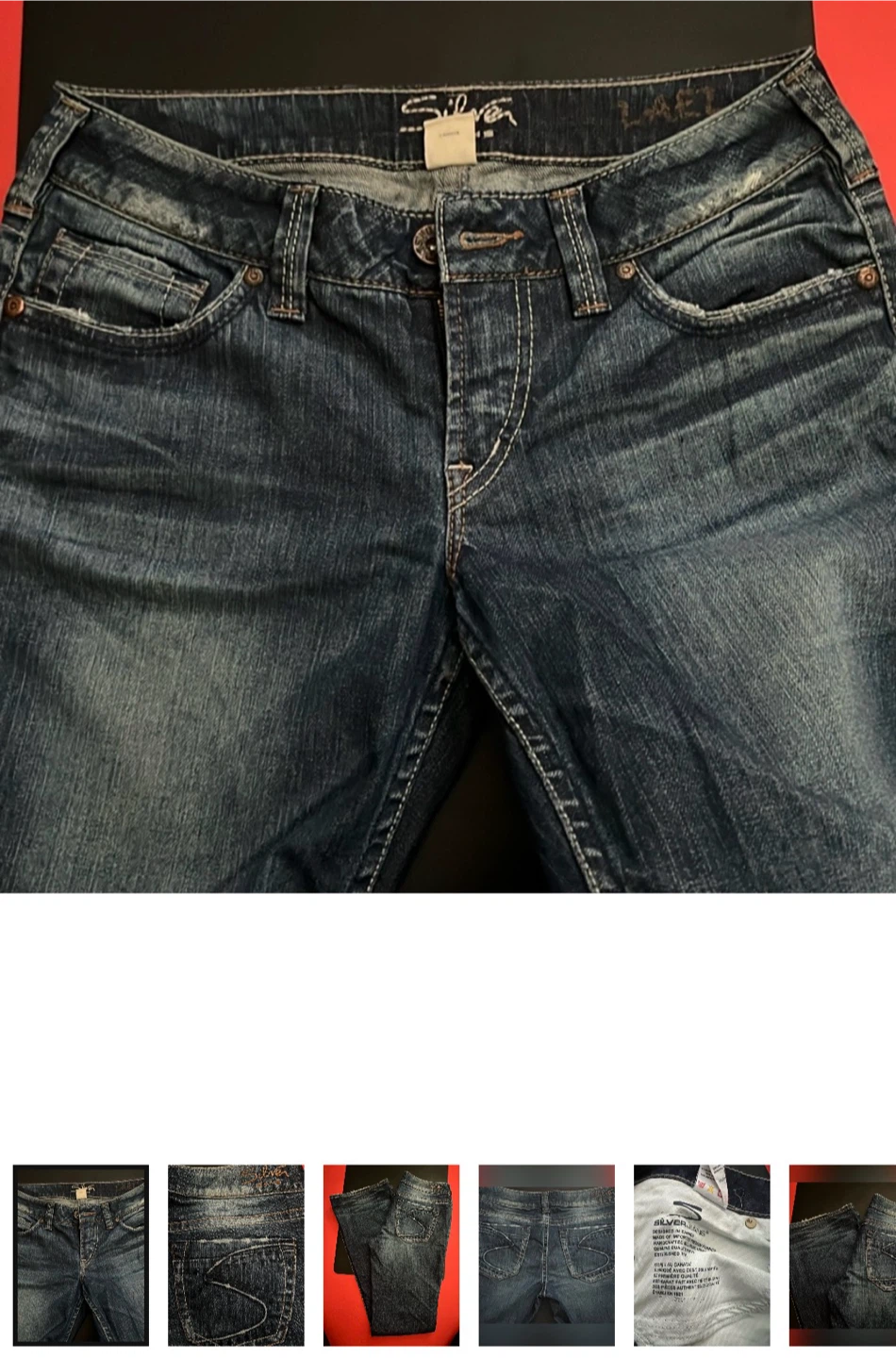 Silver LAEL Jeans - W 28 /L 33 - photo 2
