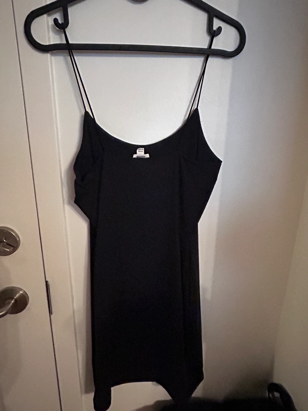 Black Spaghetti Strap Tank Top - photo 3