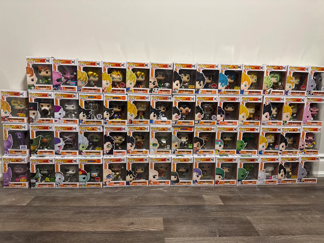 Funko Pop! Dragon Ball Z Figures- Various Characters