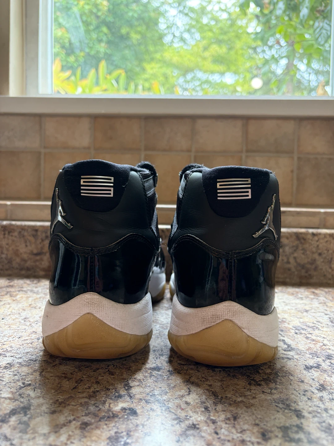 Air Jordan 11 Retro Black "Concord" Sneakers - photo 2