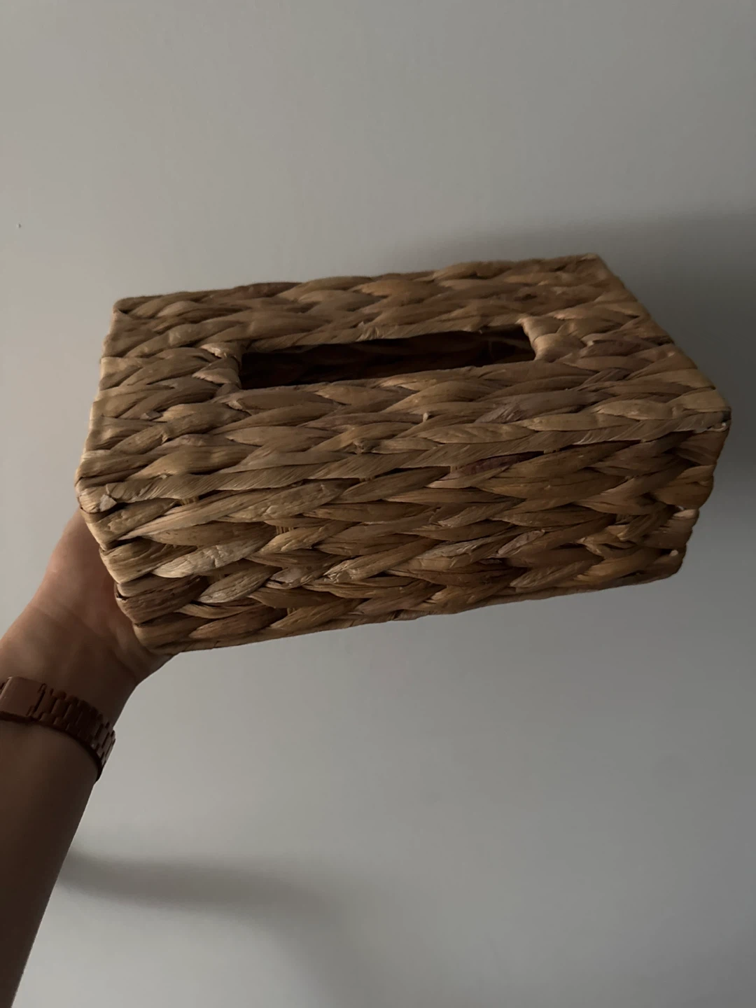 Woven Tissue Box Cover