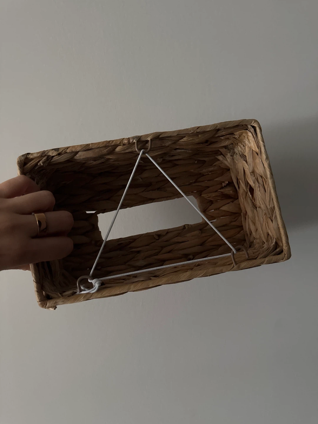 Woven Tissue Box Cover - photo 2