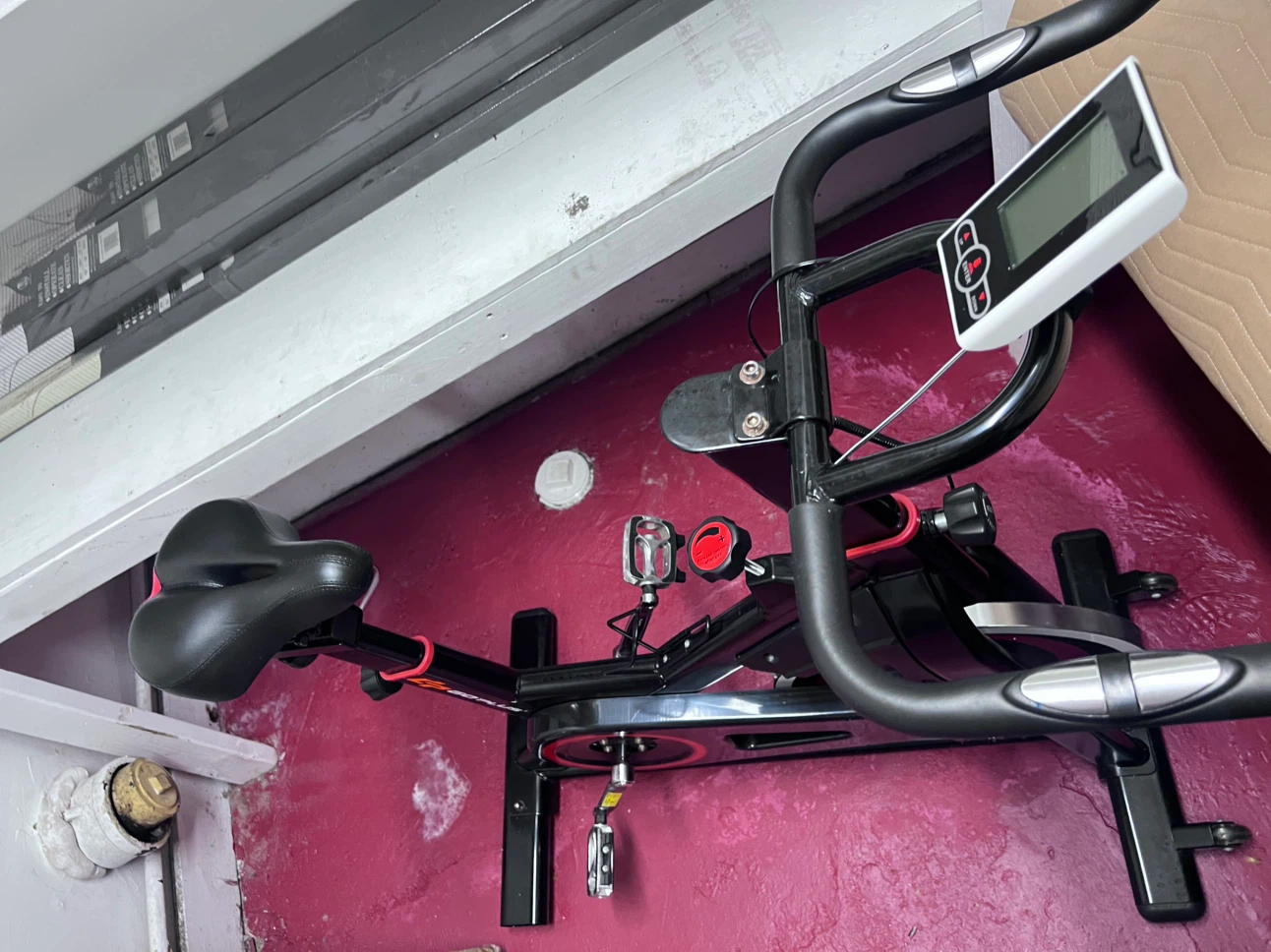 GOPLUS Spin Bike with Digital Display - photo 4