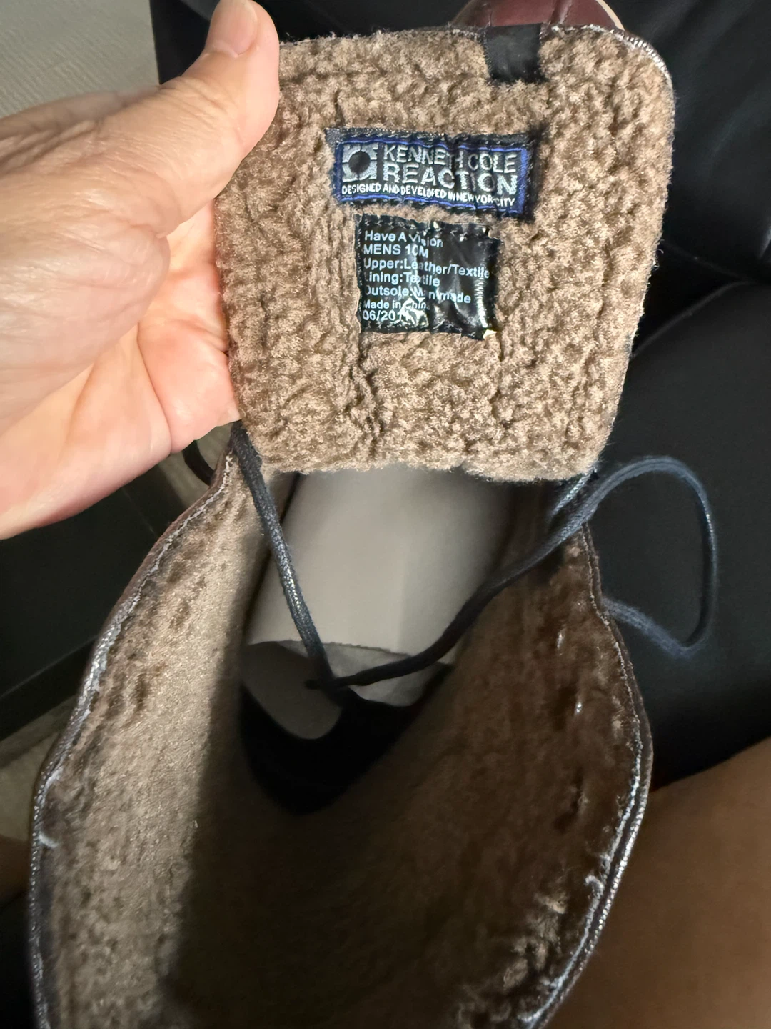 Kenneth Cole Reaction stylish winter boots for men - photo 3