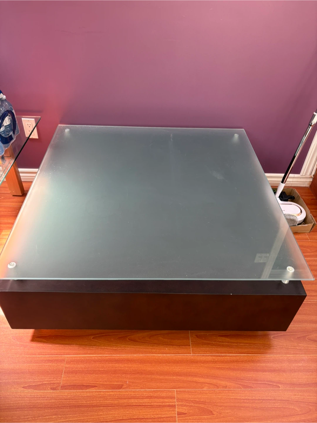 Modern Coffee Table with Glass Top - photo 3