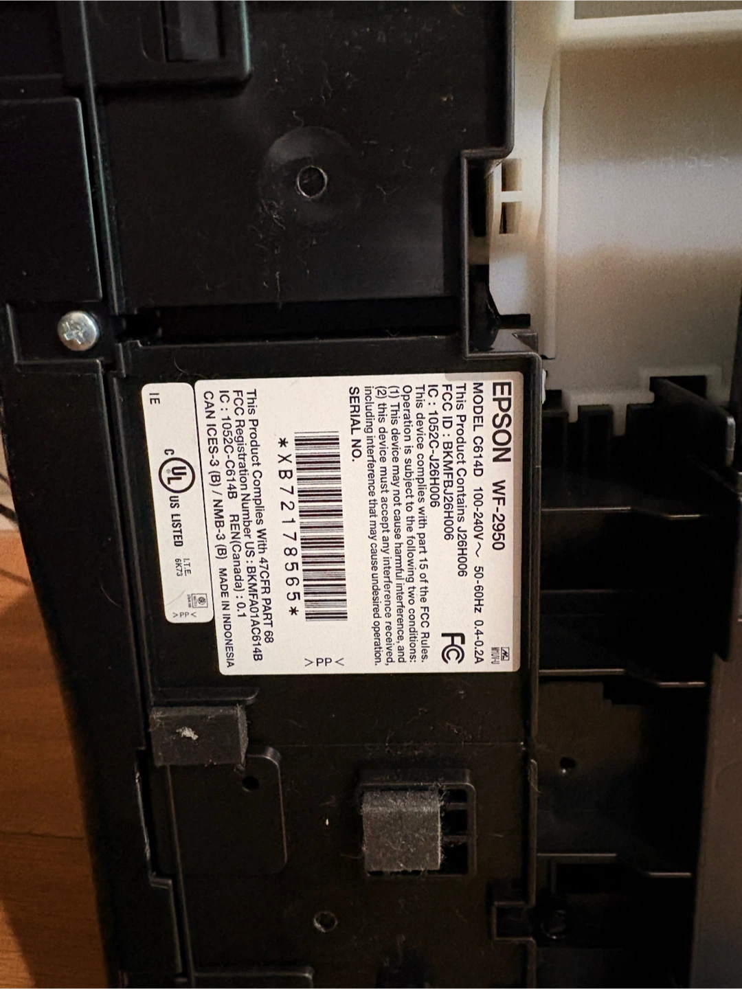 Epson WorkForce WF-2950 Printer - photo 5