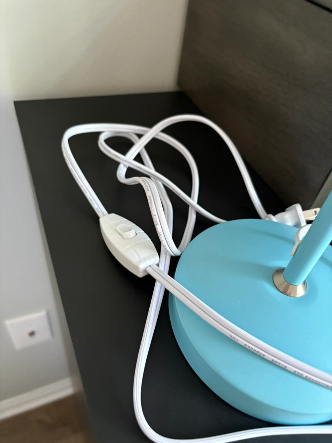 Teal Desk Lamp with Adjustable Neck - photo 2
