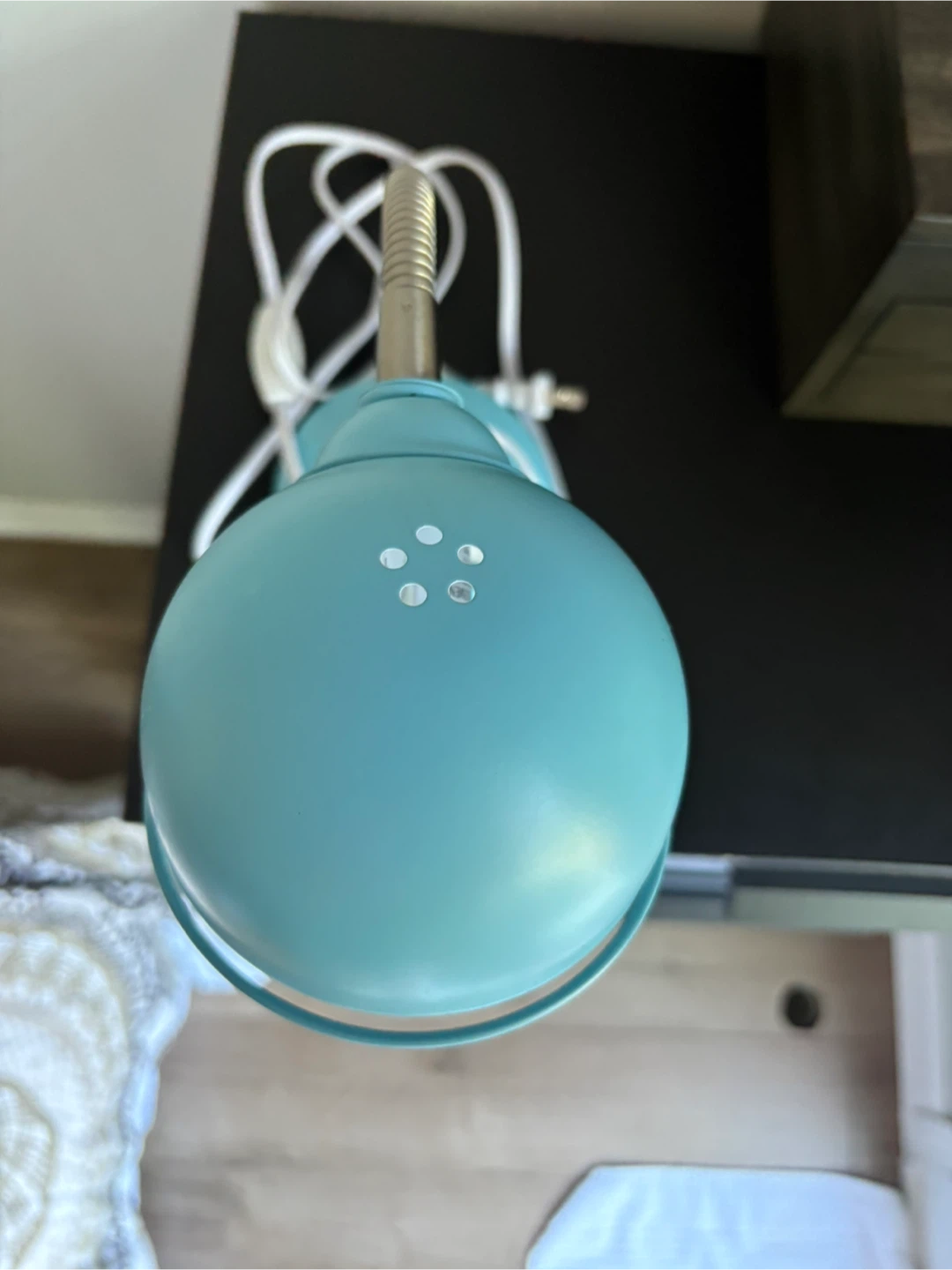 Teal Desk Lamp with Adjustable Neck - photo 3