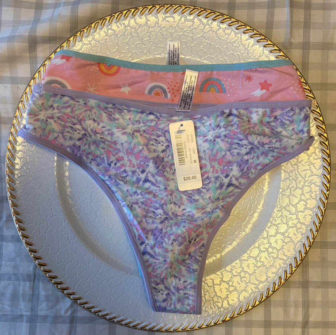✨✨La Vie En Rose Thong 2 Pair Size M