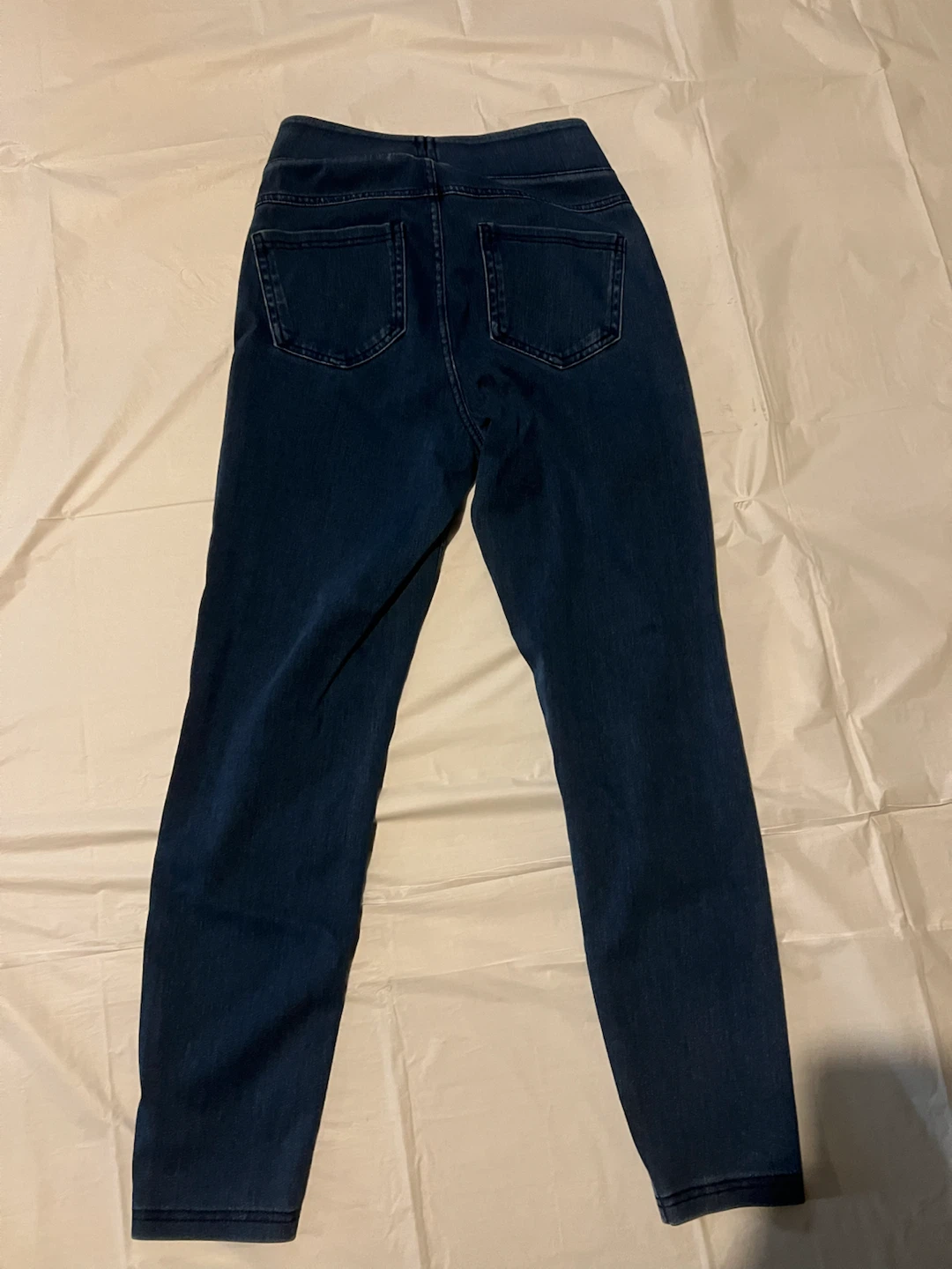 Halara Blue Denim Style Pull-On Pants Size S - photo 2