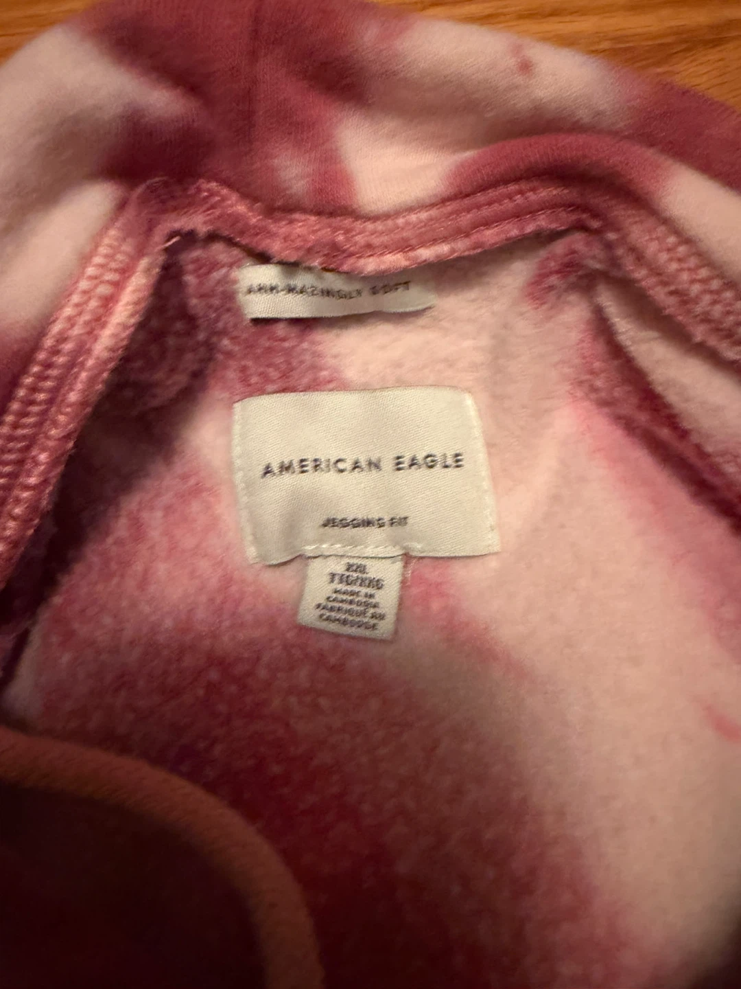 Tie dye American Eagle Jegging Fit Hoodie - photo 4