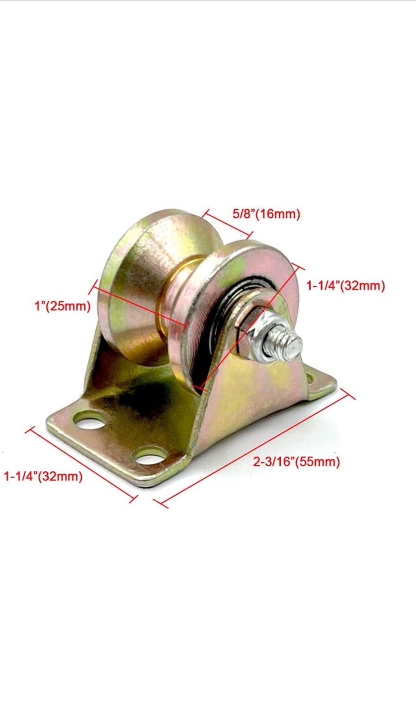 8 Pack V-Groove Gate Wheels