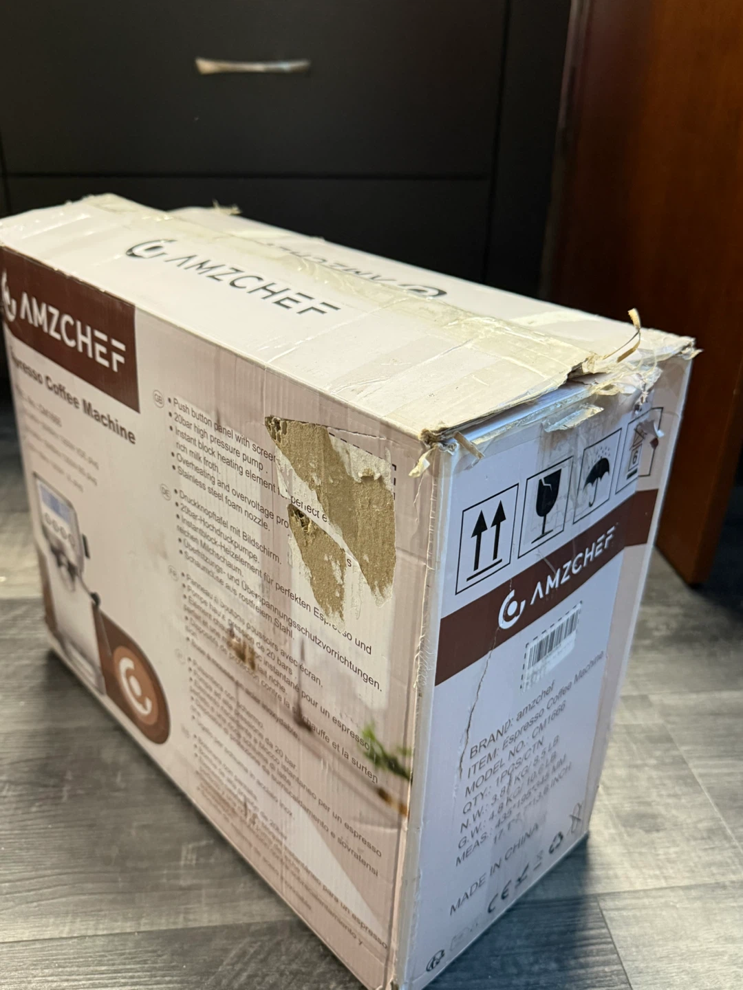 AMZCHEF Espresso Coffee Machine CM1666 - photo 2