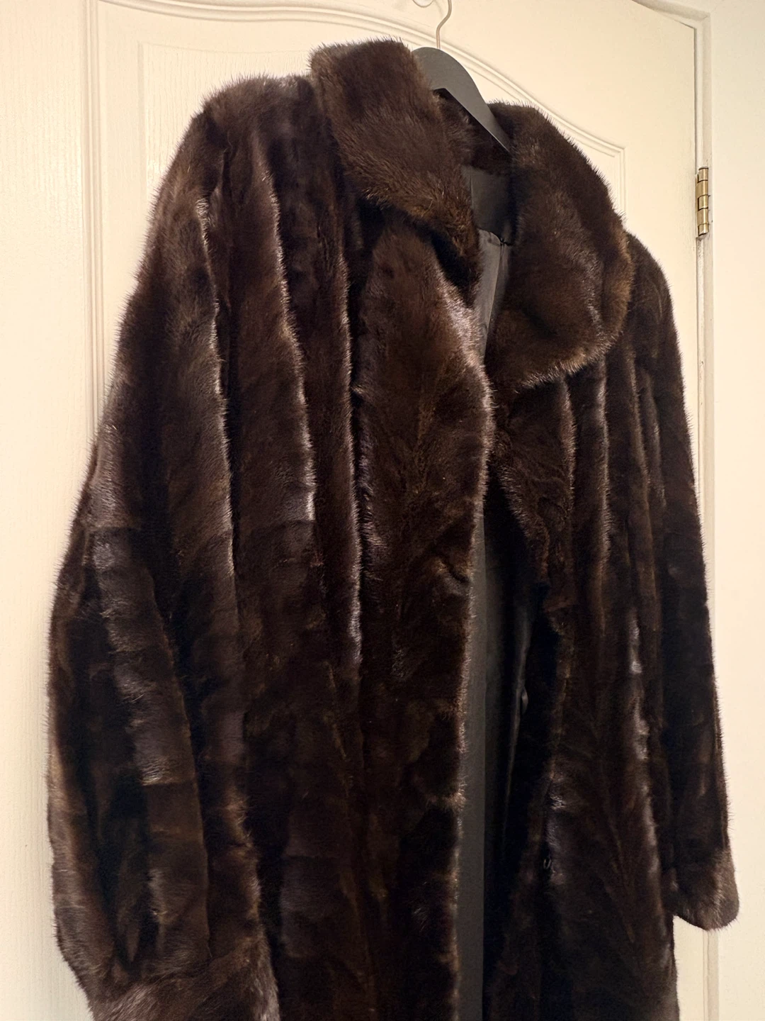 Real Mink Fur Coat Full Length M/L - photo 4
