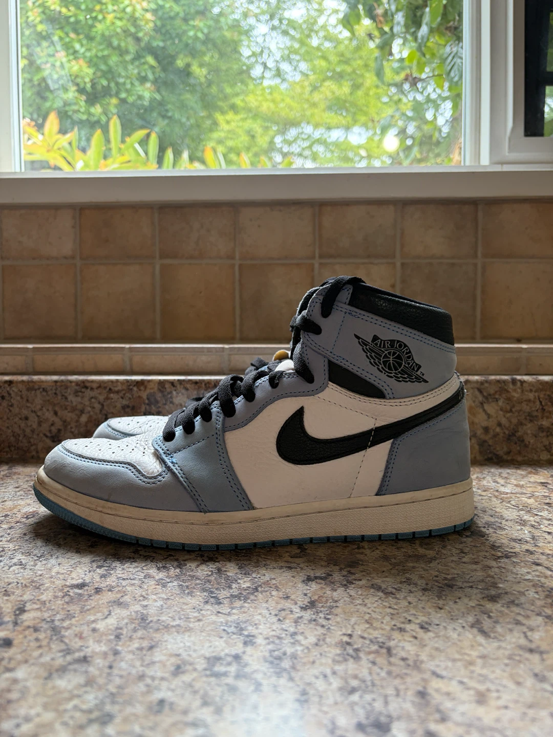 Nike Air Jordan 1 High UNC - photo 3