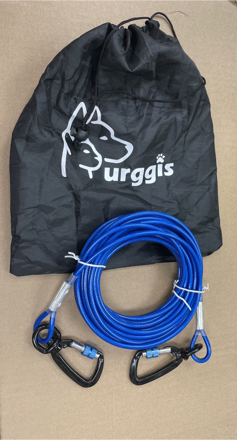 Urgis Dog Tie Out Cable 30ft Blue - photo 4