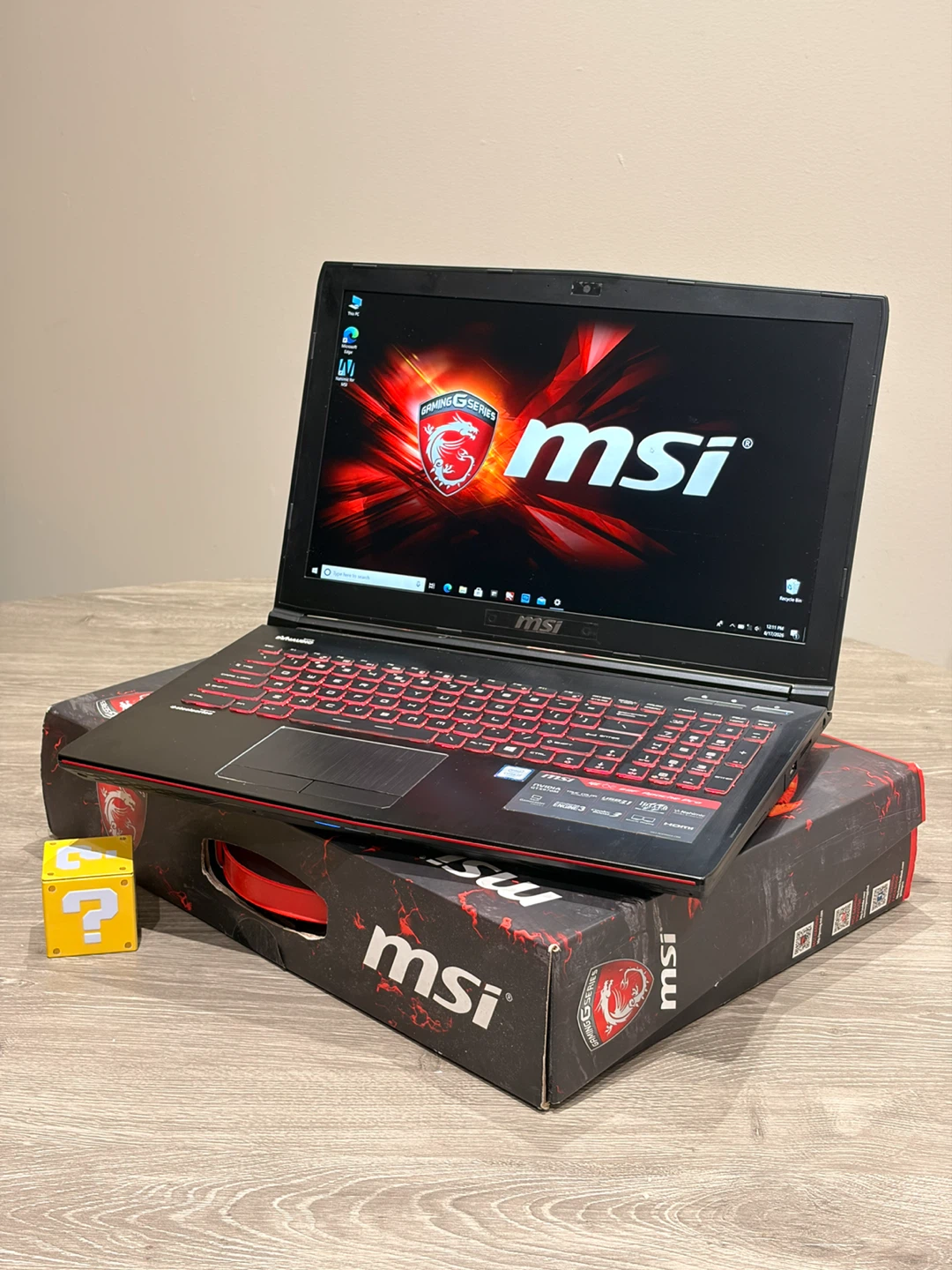 MSI Gaming Laptop Apache Pro GE62 — i7 / 16GB / GTX970