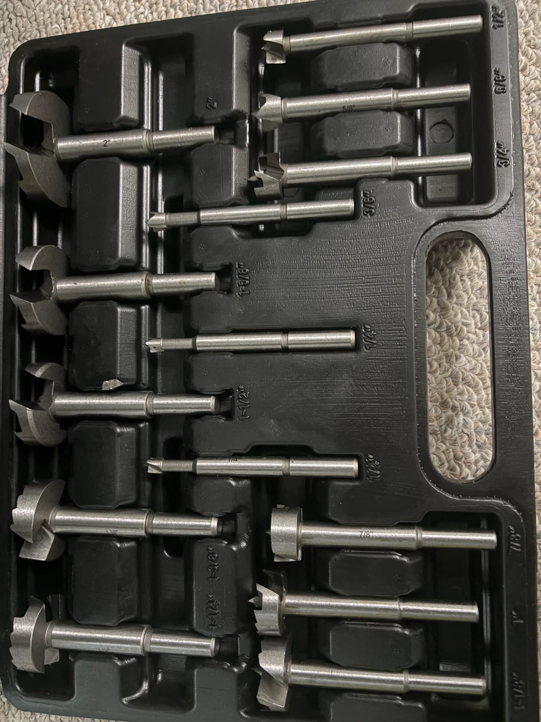 Wood Spade Drill Bit Set
