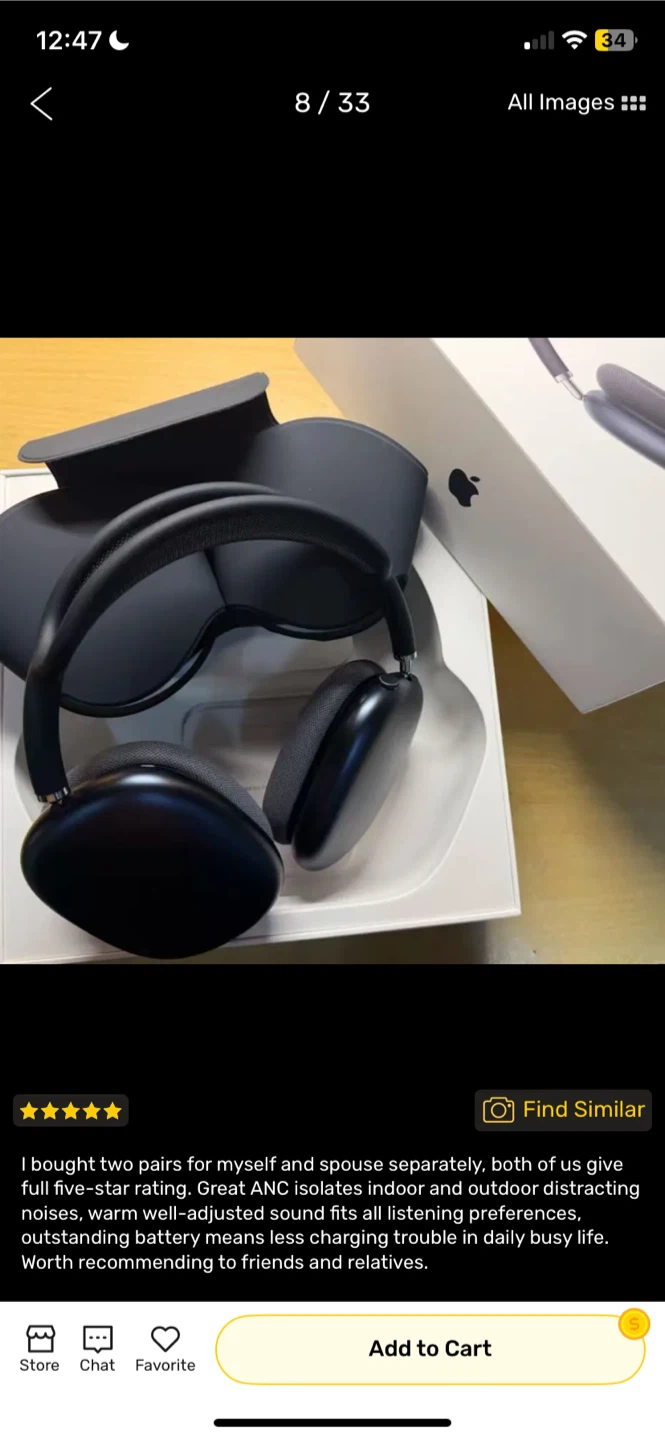 Apple AirPods Max Wireless Over-Ear Headphones - Space Gray - photo 2