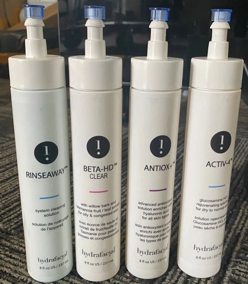 HydraFacial System Solutions (4 x 8oz bottles)