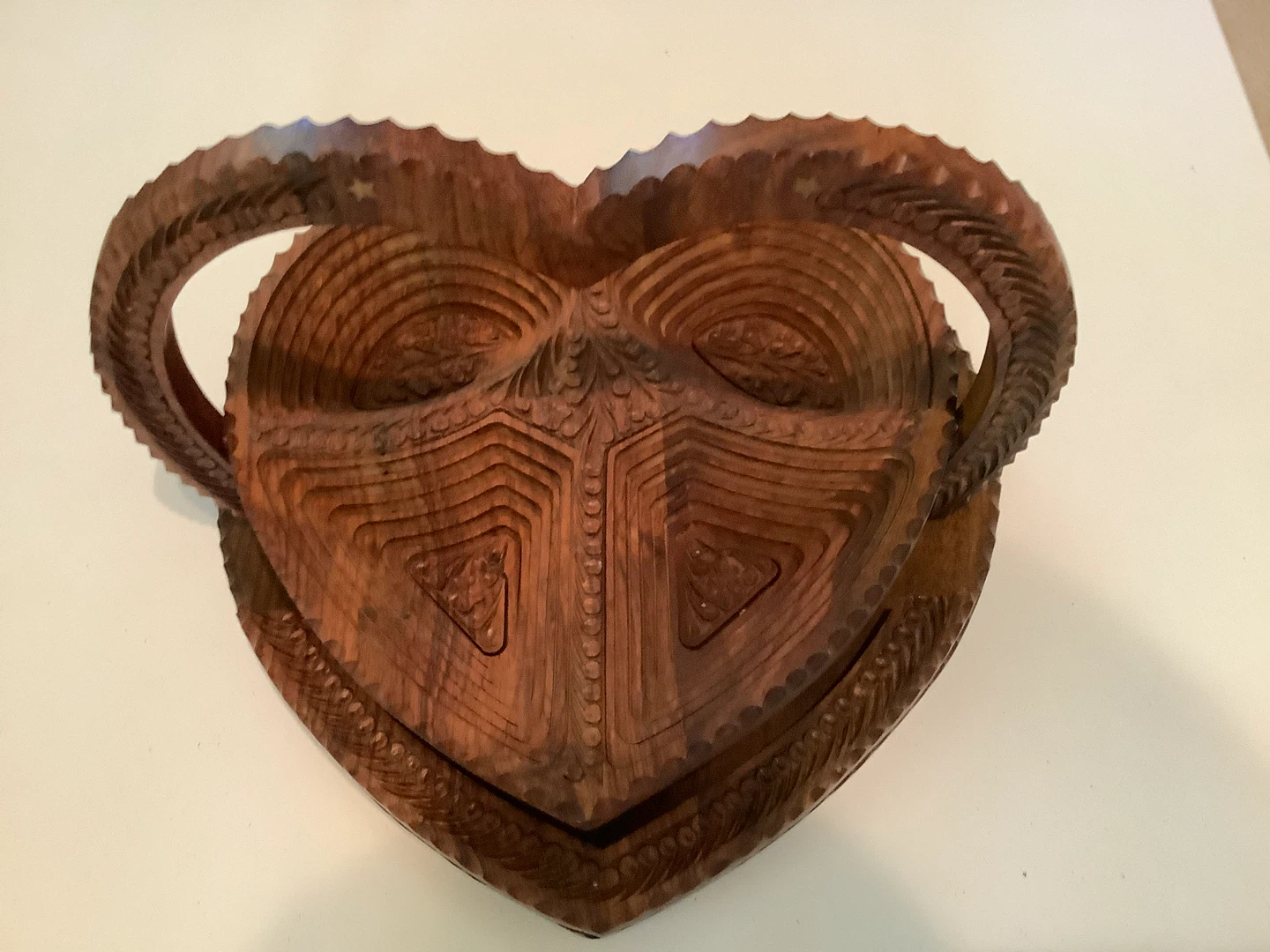 Intricate Hand Crafted Collapsible Basket from Afghanistan 🐞 - photo 5