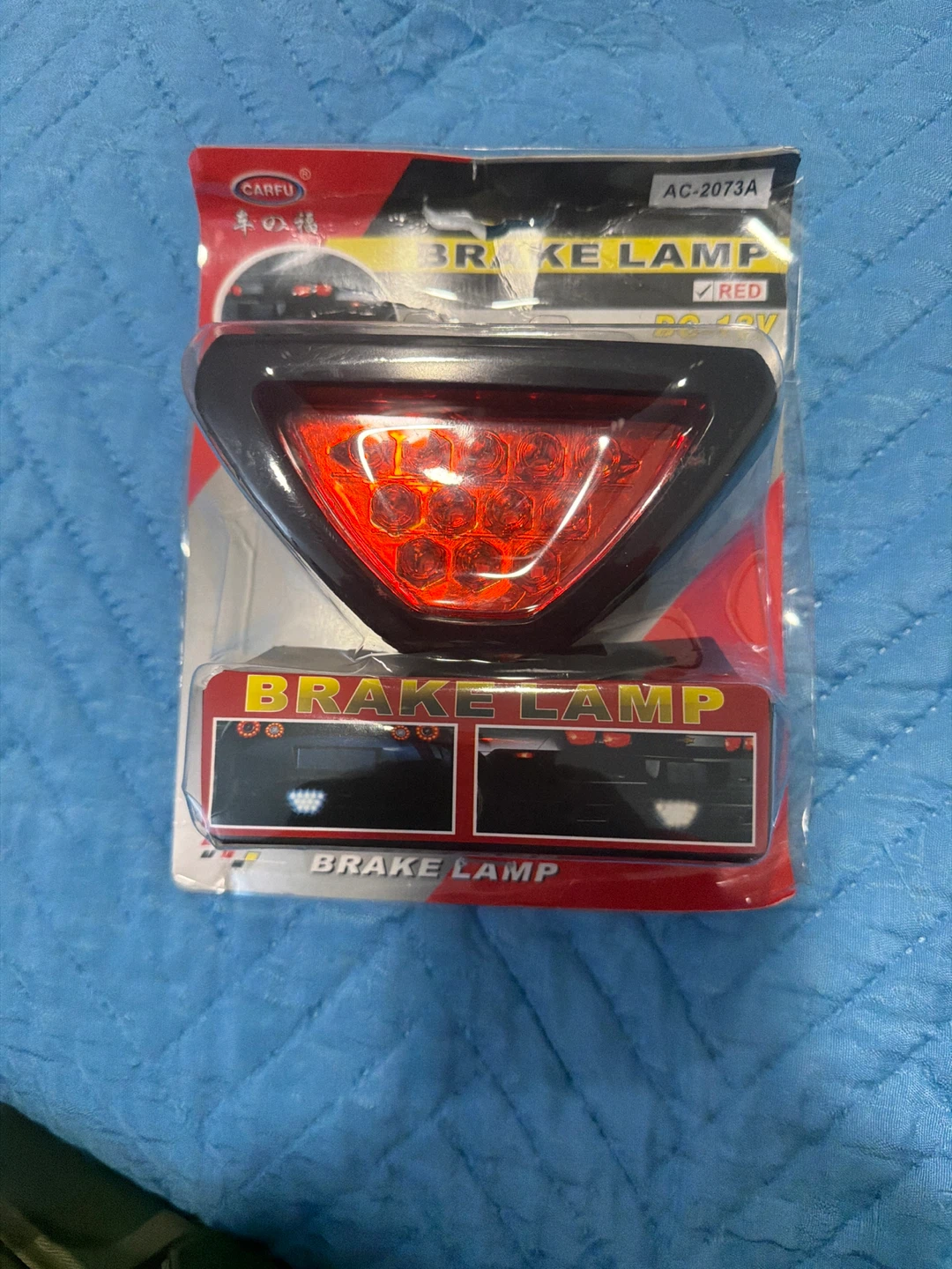 Carfu AC-2073A Red LED Brake Lamp