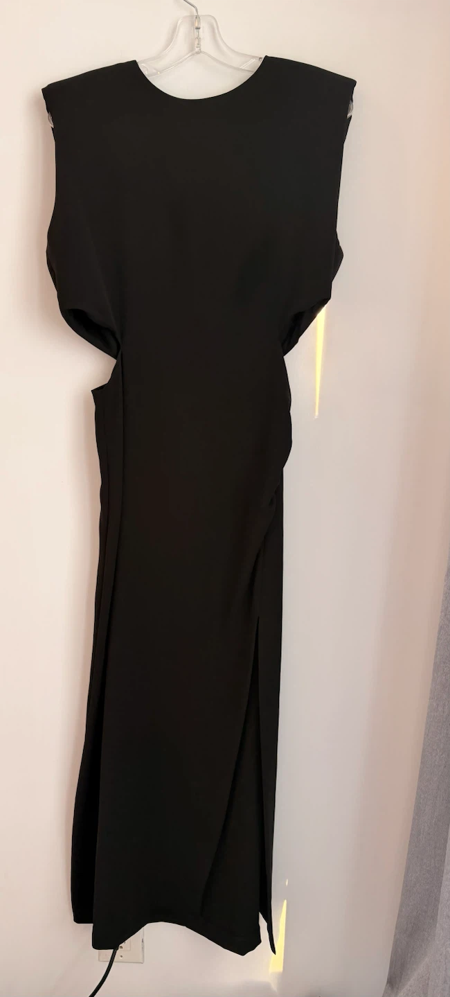 Zara Black Cutout Dress - photo 2