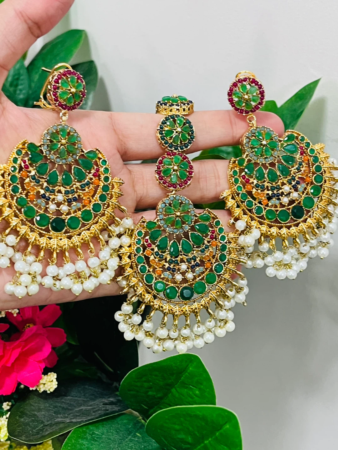 Tikka and earings
