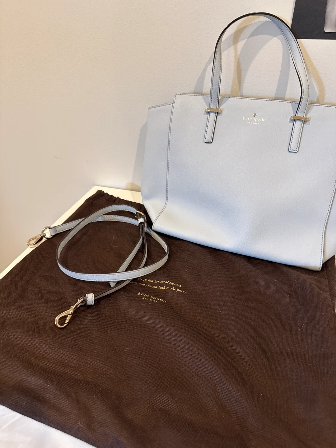 Kate Spade Tote Bag - Light Blue - photo 4