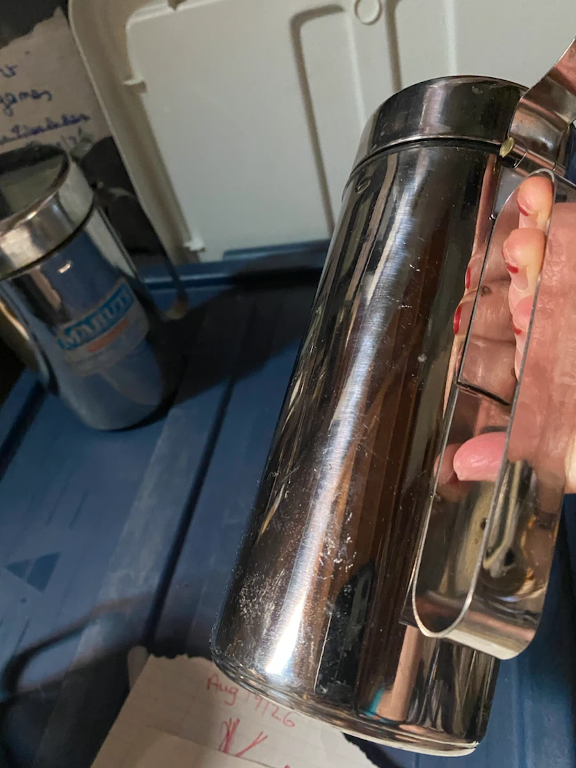 Maruti Stainless Steel Oil Dispenser. 7.5 in tall from India - photo 4