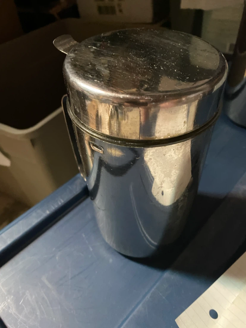 Maruti Stainless Steel Oil Dispenser. 7.5 in tall from India - photo 5