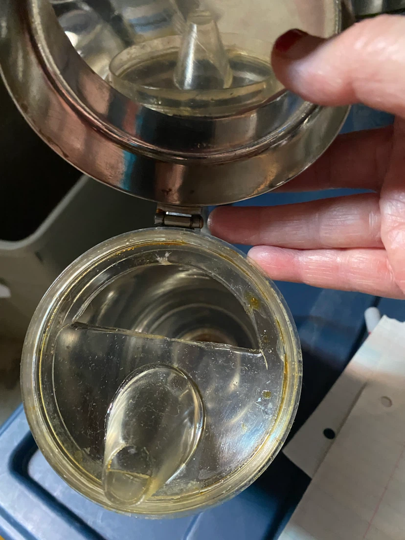 Stainless Steel Oil Pot from India. Strong stainless steel - photo 5