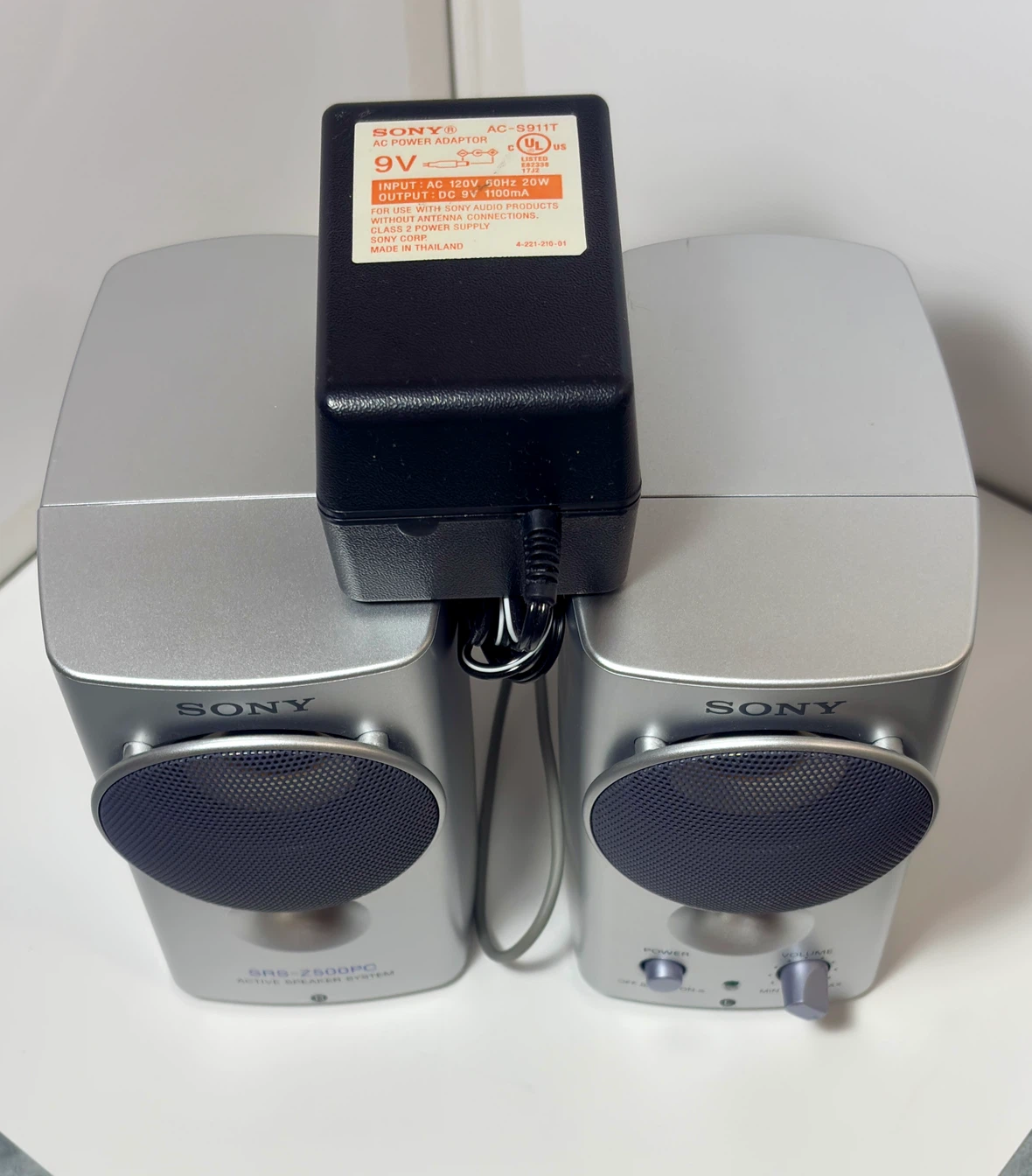 Sony SRS-Z500PC Active Speaker System with AC Adapter - photo 2