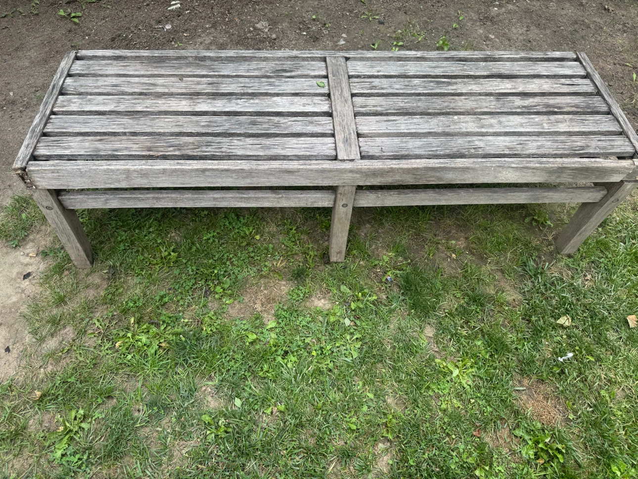 Wooden Outdoor Bench - photo 2