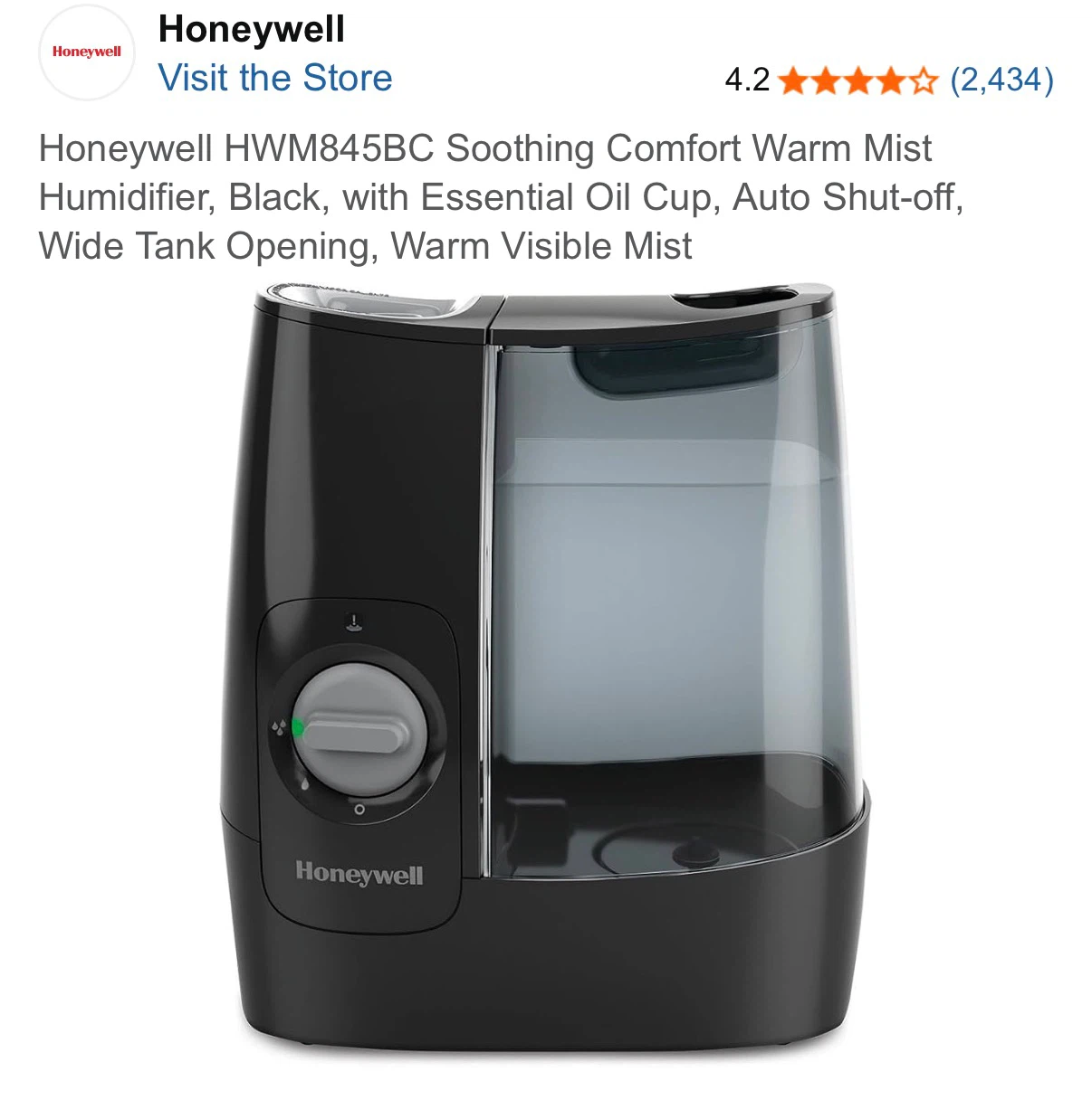 Honeywell Humidifier