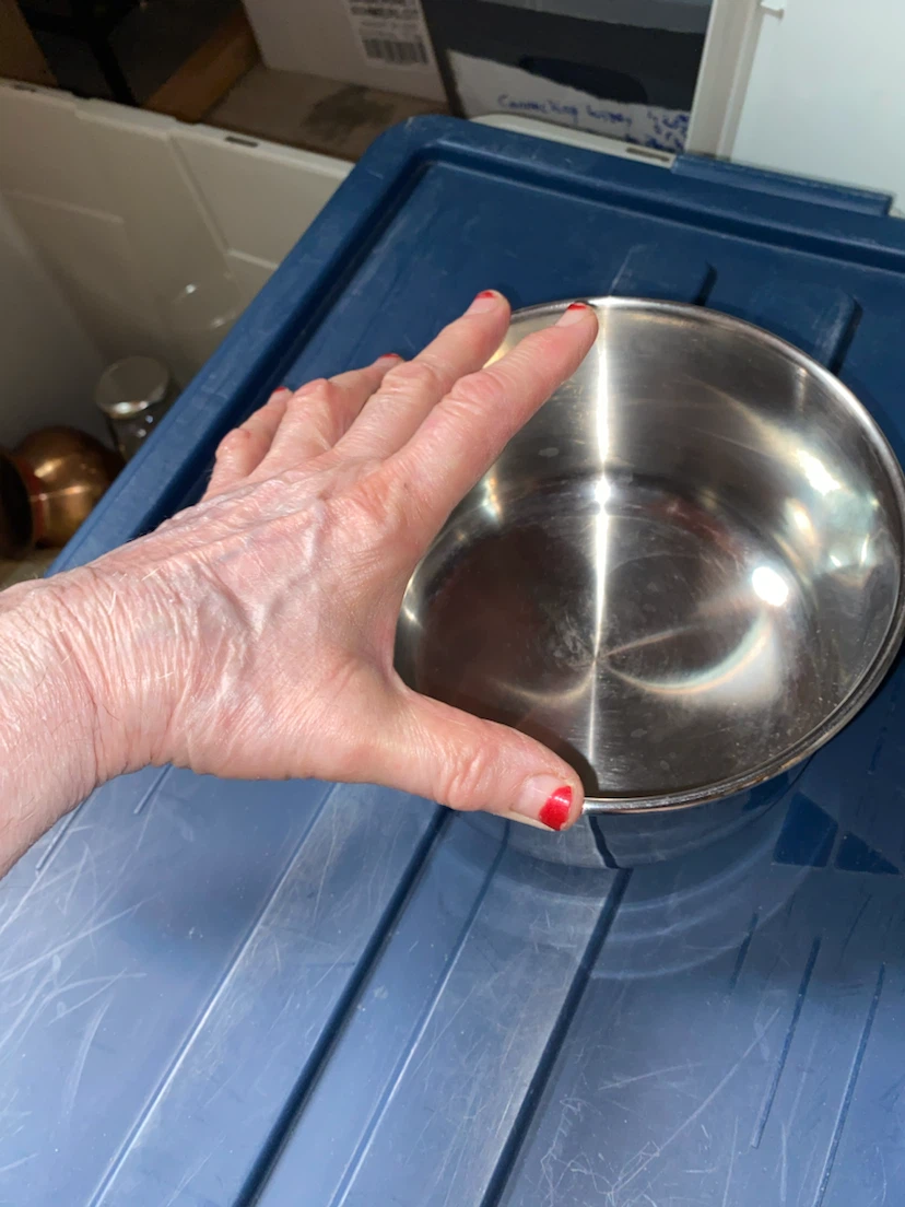 Wexford Steel Saucepan. About 6.5 in wide  Wexford strong pit - photo 2