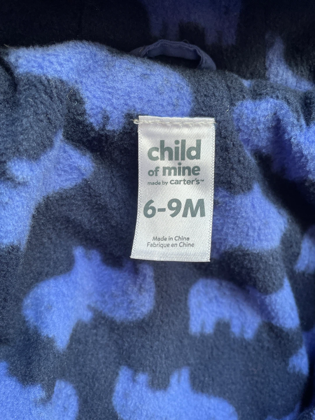 Child of Mine by Carter's Snowsuit - 6-9 Months - photo 2