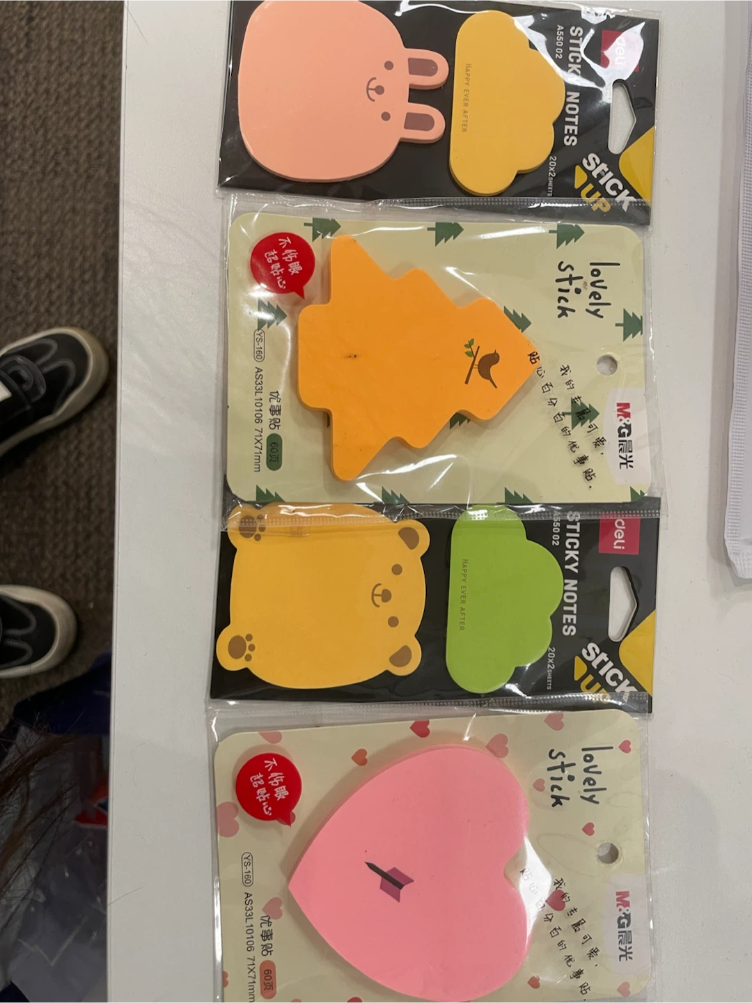 All for $5 Deli Sticky Notes - Assorted Shapes - photo 2