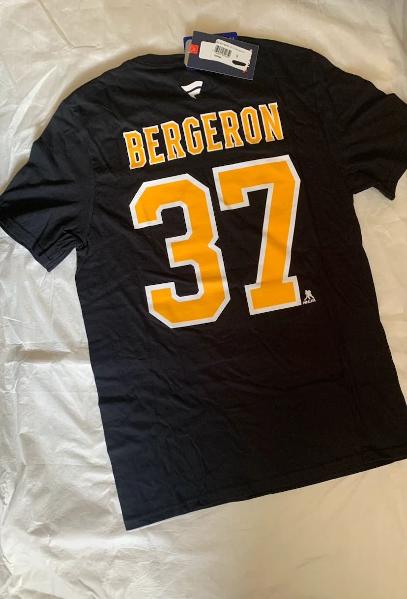 Fanatics Boston Bruins Bergeron #37 T-Shirt
