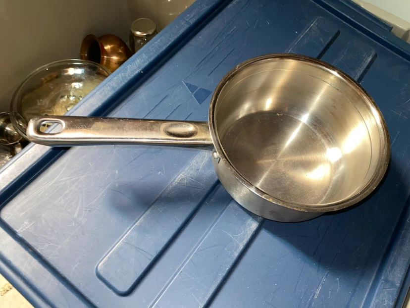 Stainless Steel Saucepan. Small pot