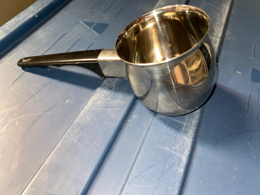 Stainless Steel Saucepan. Small pot - photo 2