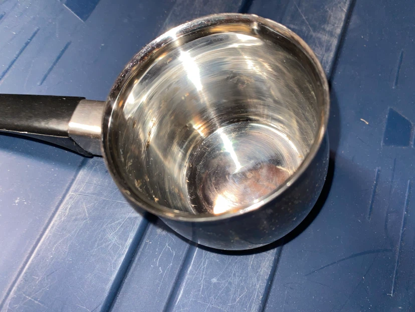 Stainless Steel Saucepan. Small pot - photo 3