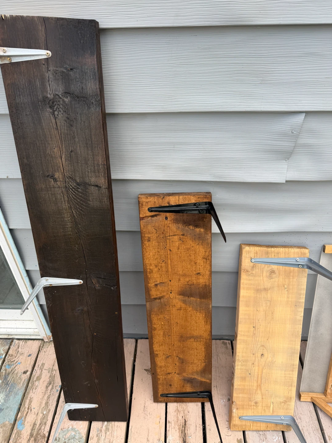 Wooden Shelf Boards and Brackets - photo 3