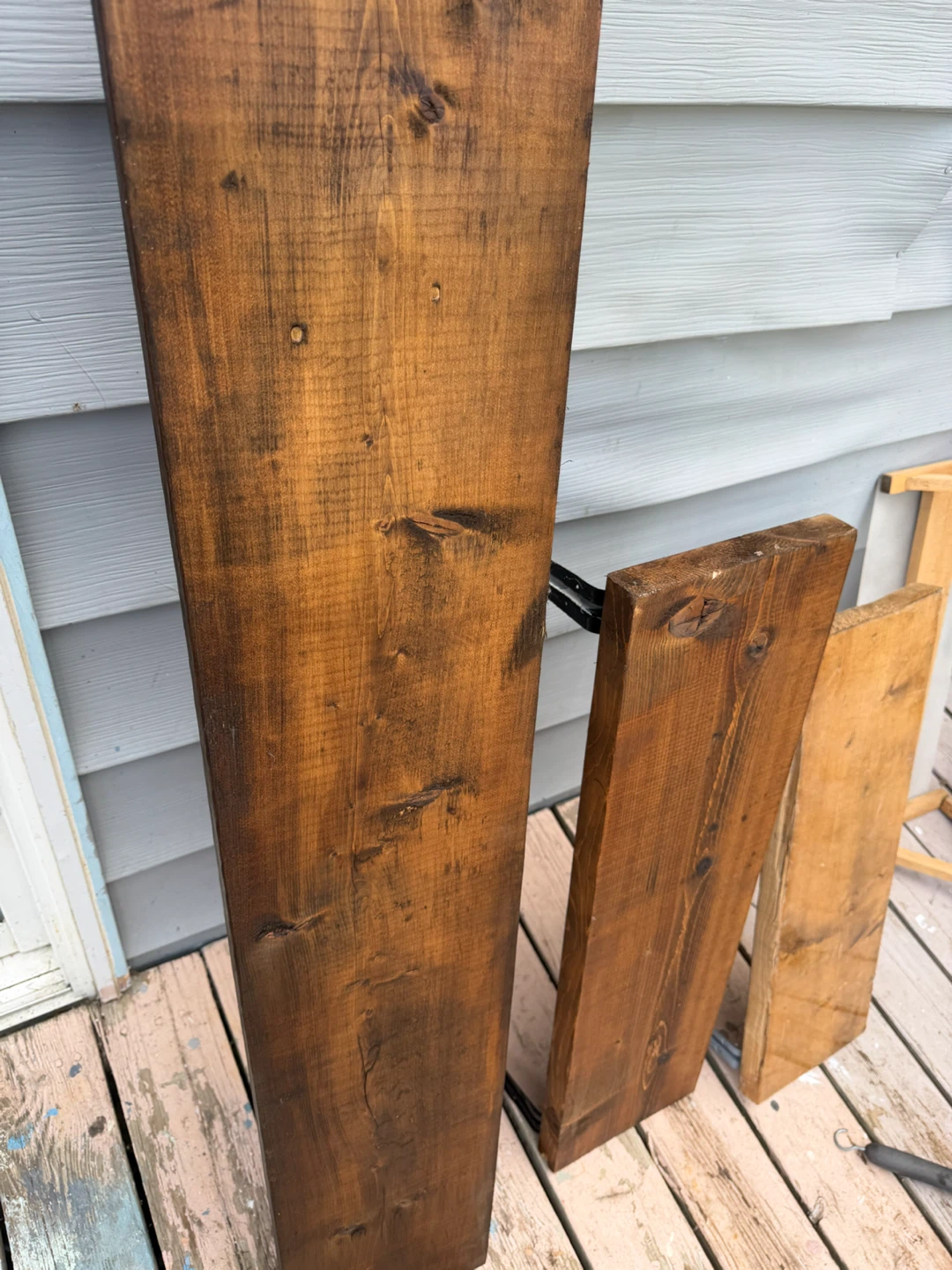 Wooden Shelf Boards and Brackets - photo 5