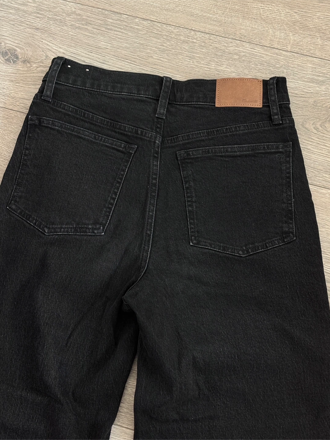 madewell perfect vintage wide leg jean 27 - photo 2
