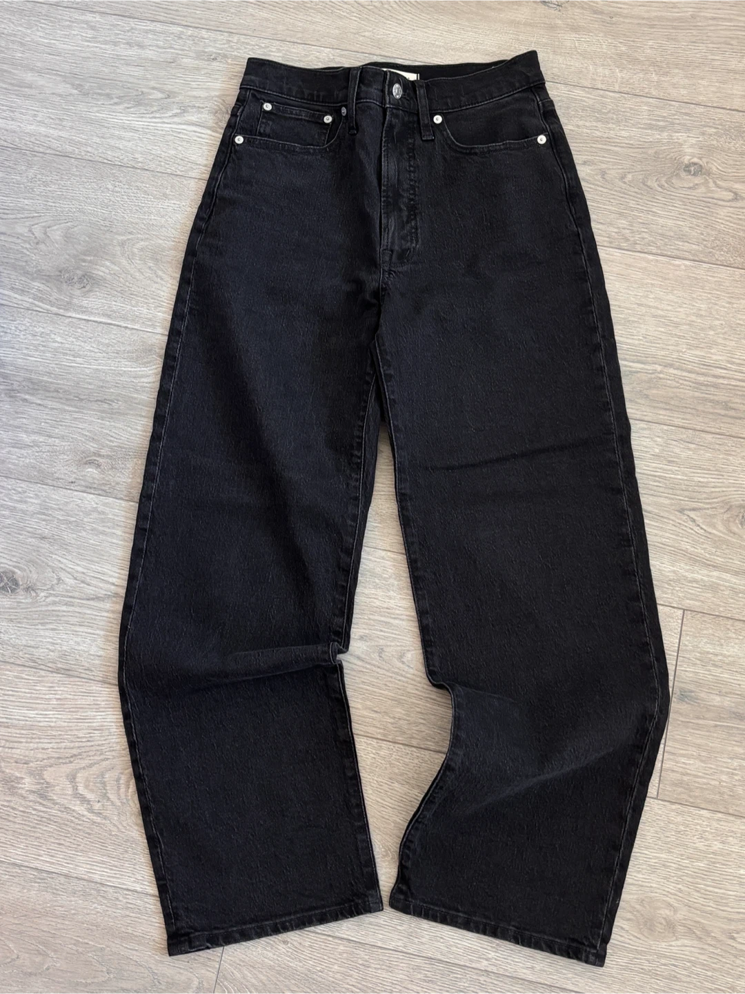 madewell perfect vintage wide leg jean 27