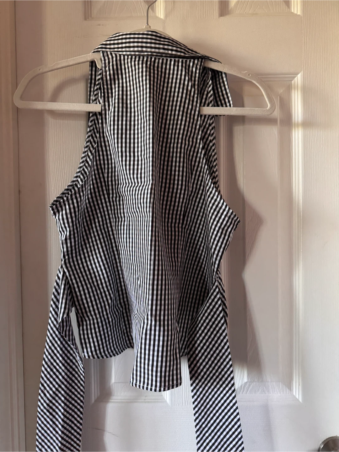 Commense Gingham Halter Top Size M - photo 3