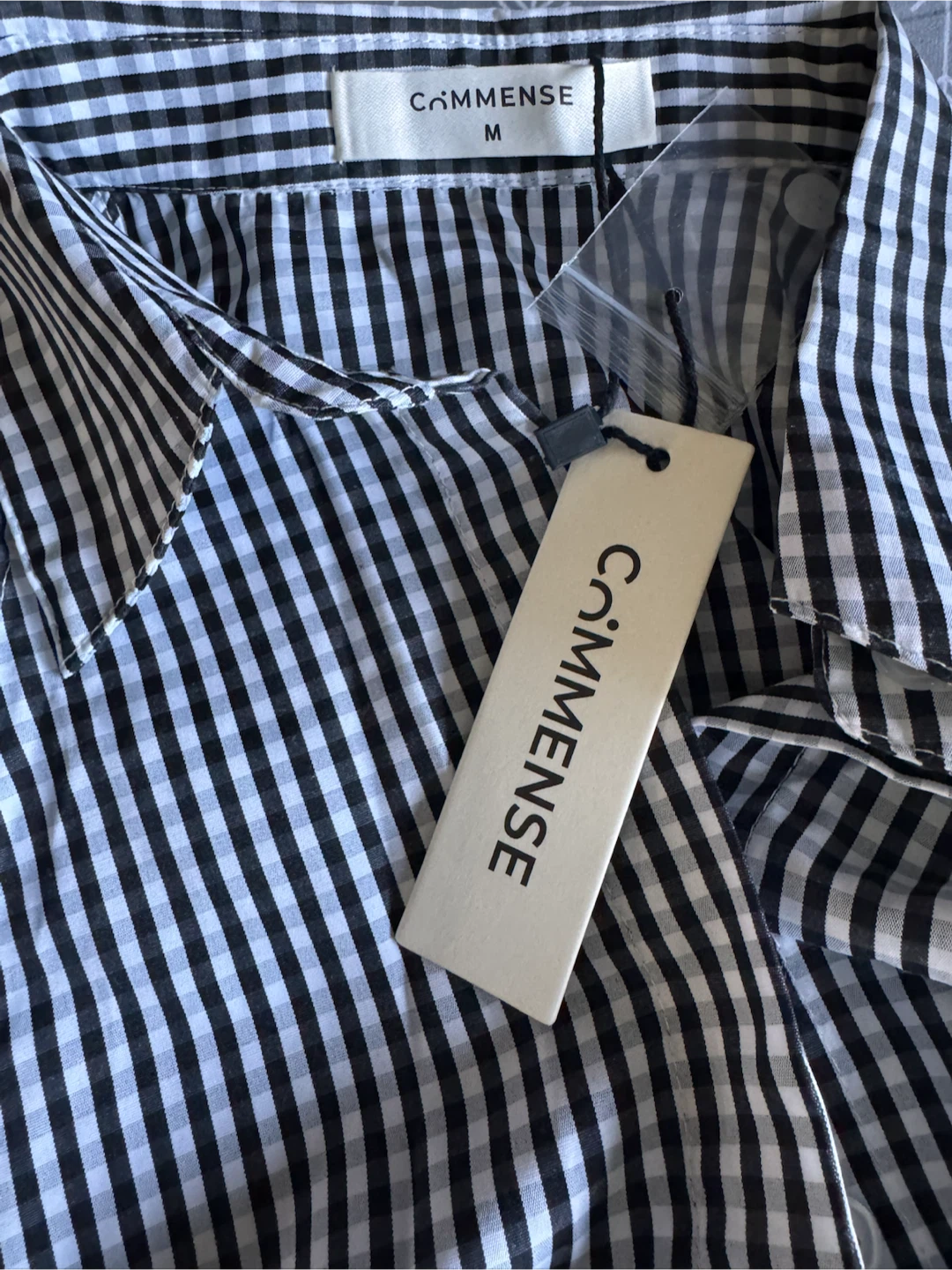 Commense Gingham Halter Top Size M - photo 5