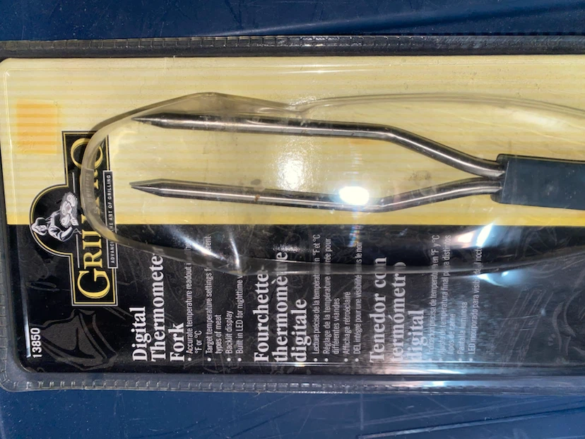 Grill Master Digital Thermometer Fork new in package